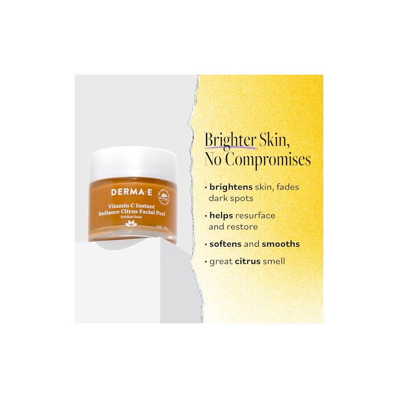 Derma-e Vitamin C Instant Radiance Citrus Facial Peel Unisex 2