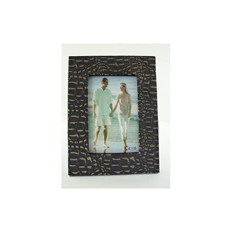 Set of 2 Stylish Crocodile Design Picture Frames Gift Idea