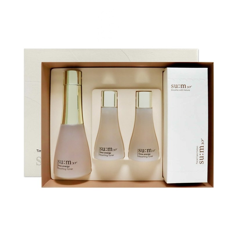 Su:37 Degrees Time Energy Resetting Toner Increased Volume Product 170ml+50mlX2
