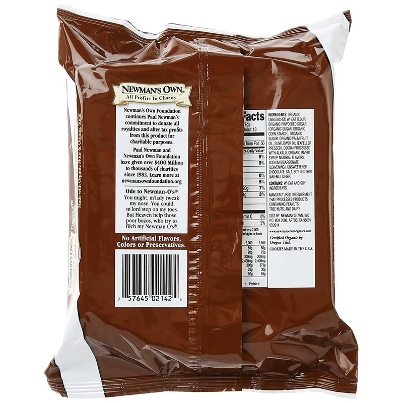 Newman's Own Chocolate Newman-O's, 13 oz