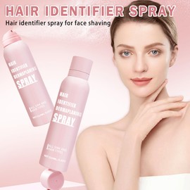 IONSGAKO Hair Identifier Spray for Face Shaving Skin Body Hair Identifying Spray for Dermaplaning Spray Moisturizing and Skin Care Face Shaving Dermaplaner Spray with Razors for Women