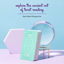 Kalan Tarot Cards Set - Complete Set of Tarot Cards for Beginners and Experts Alike - Traditional - 2.75" W x 4.75" L