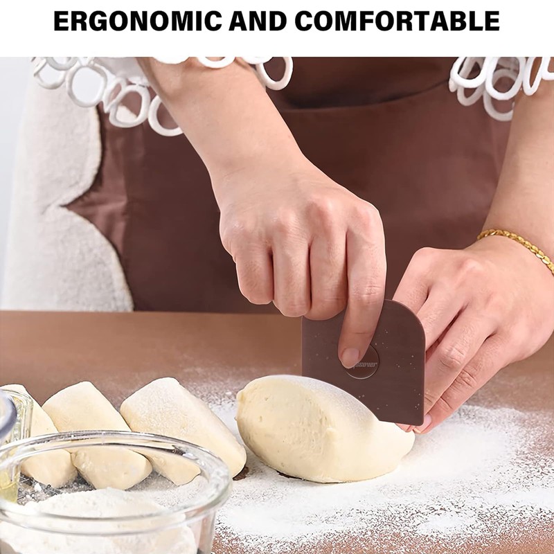 Pan Scraper, 5 Pcs Pot Scraper Plastic, Pot Scraper Non