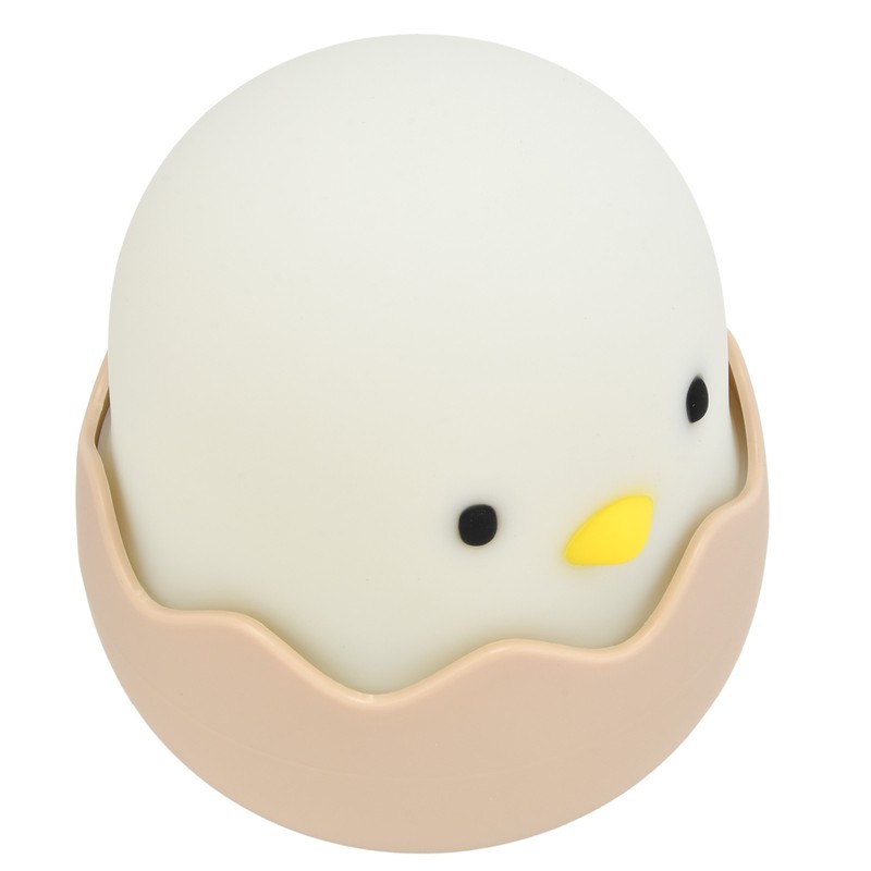 Night Light Eggshell Chicken 3 Dimensional Cute Silicone Household Bedside