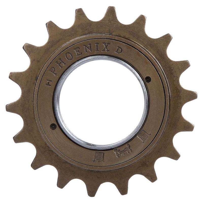 Elprico Bicycle Freewheel, 18 Teeth Bicycle Freewheel Sprocket Single Speed