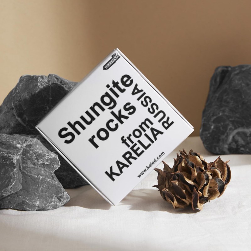 Keled Rocks labyrinth Shungite Stone Necklace