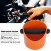 Mini Coffee Grounds Container NonSlip Straight Port Household Grind Bucket