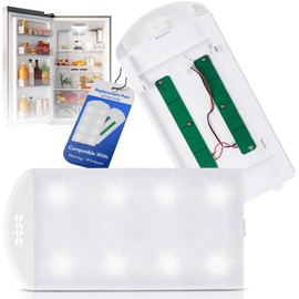 W11527432 W11387579 W11333374 Refrigerator Light Assembly Module Replacement: Upgraded for 2025 - Energy Efficient LED Lighting For Whirlpool Maytag Amana Refrigerator: W11333374 W11042554 W11101384