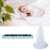 Tudaheuiy Bett Baldachin Dome Mesh, Leichtes King -Baldachin -Bett Vorhänge