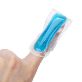Fayelume 7 CM Finger Ice Pack Sleeve, Thumb Ice Pack, Instant Cold Compress, for Toes, Hands and Fingers, Injuries Reusable Kids