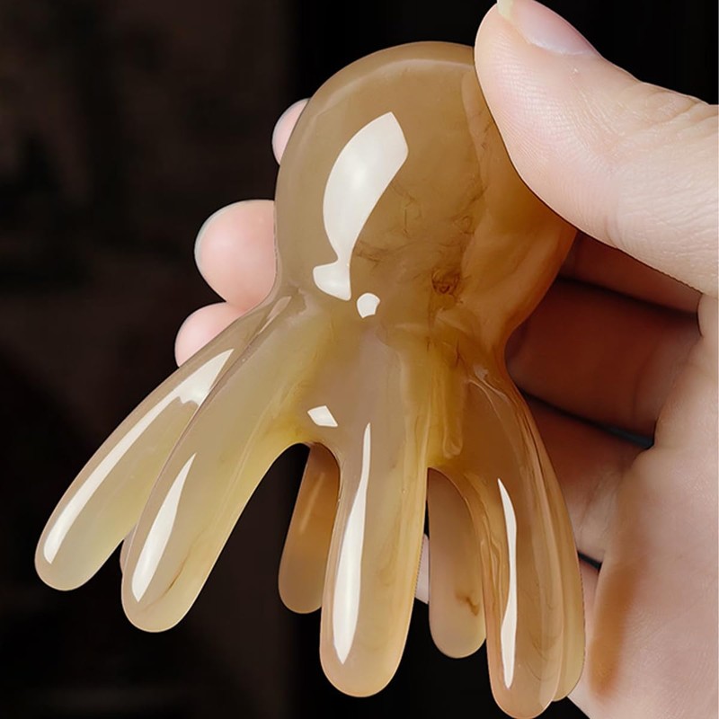 Sarini Portable Eight Prong Massage Comb for Head - Head
