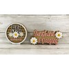 AGD Spring Decor - Daisy Sunshine Highland Cow Ladder Tier