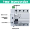 DEWIN FI Circuit Breaker with Automatic Reactivation, FI Automatic Reconnection