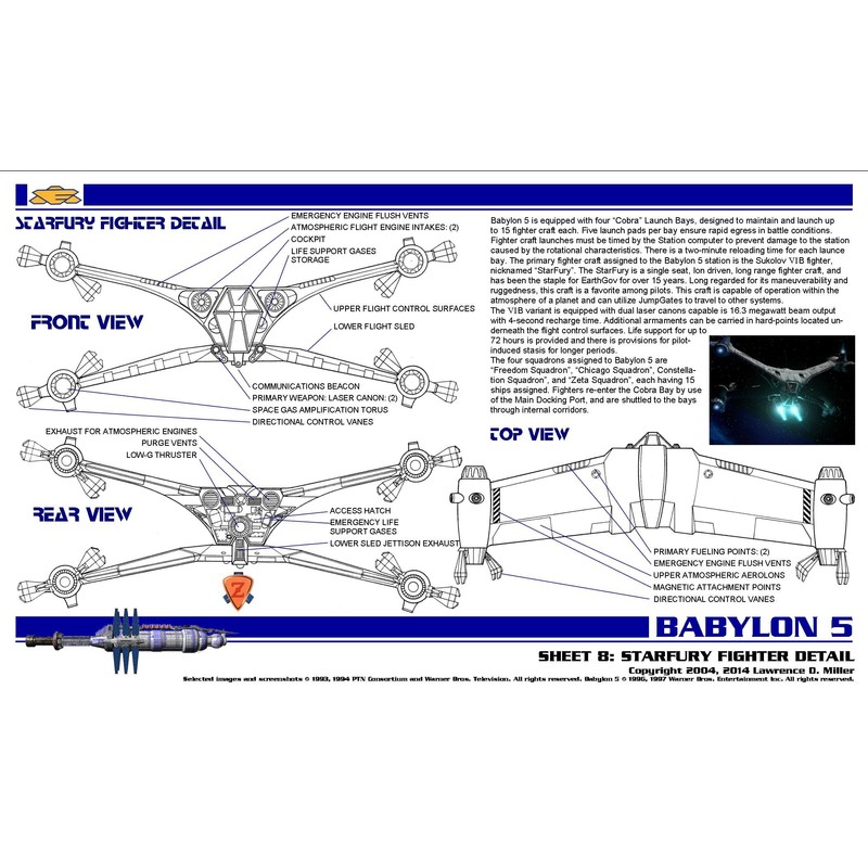 Babylon 5 Station Blueprints