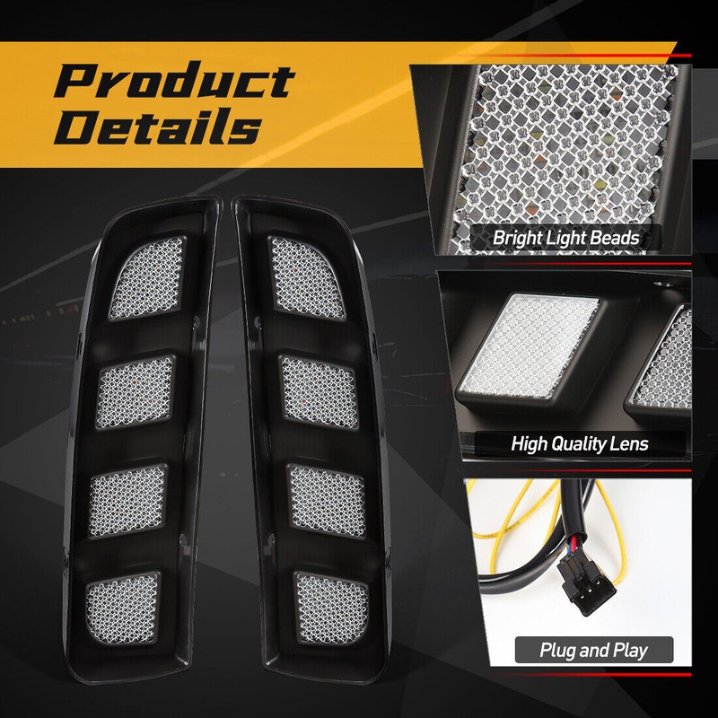 VGETTING DRL for Honda Civic Type R 2017-2021 LED Daytime