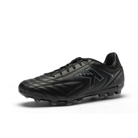 KELME K-Fighting AG Soccer Cleats, Mens Womens Unisex Outdoor Soccer Shoes, Microfiber Leather, Youth, Black, Size 7