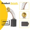 4 PCS 126984 Carbon Brush with Spring Fit for Miller