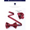 HISDERN Men's Bowtie, One-Touch Paisley Pattern, Bowtie, Chief Set, For