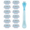 12 Pcs Women'S Razor Blades Refills, Compatible with Gillette Venus