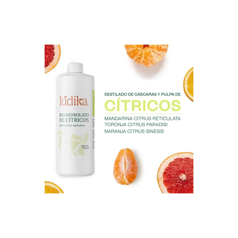 Hidrolato De Cítricos Facial, Corporal Y Capilar 500 Ml