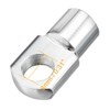sourcing map M8 Female Thread 8 mm Hole Diameter Silver