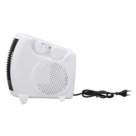 Portable Fan Heater Quick Heating Adjustable Temperature Mini Space Heater for Home Desktop AC