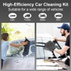 vsshe Car Washing Kit, 3 Microfiber Cleaning Cloths and 2