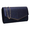 SwankySwans Women's Janey Clutch Bag, navy