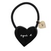 agn? s b. HA03-01 Heart Motif Hair Elastic Hair Accessory