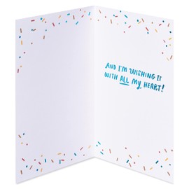 American Greetings Half-Birthday Card (All My Heart)