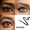 RIMMEL MAYA JAMA Wonder Ink Eyeliner 001, Black, 0.04 fl