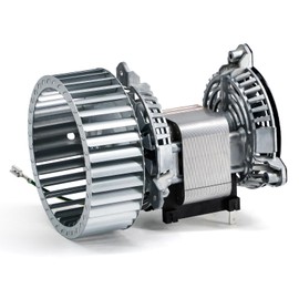 Criditpid Replacement FB-RFB241 Draft Inducer Blower Motor & Blower Wheel Kit for Jakel J238-150-1533, J238-150-15165, Fasco 7021-11559, Ametek 117104-01.(Without Housing)