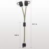 Trailer Wiring Harness Universal 4 Way Flat Y-Splitter Plug and