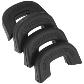 Hemoton 4pcs Pot Handle Pan Ear Set Gloves Holder Glove Holder Silicone Pot Handle Sleeve Skillet Pot Holder Cooker Handle Covers Silicone Hot Handle Protectors Cooker Handle Holders Wok