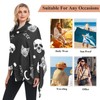 XUWU Moon Skull Cat Gothic Women's Scarf Shawl Scarves Fall