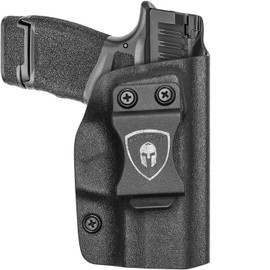 IWB KYDEX Holster Fit: Springfield Armory Hellcat Pistol, Inside Waistband Concealed Carry Holster for Men/Women, Adj. Cant/Posi-Click Retention, Right Hand