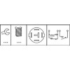 HELLA 6DD 008 622-401 Brake Light Switch - 12V -