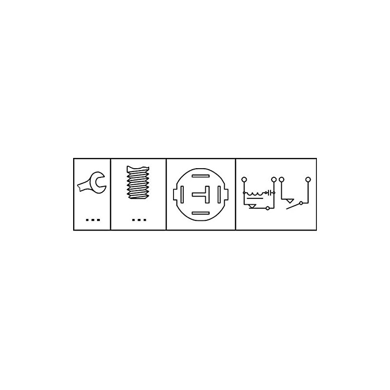 HELLA 6DD 008 622-401 Brake Light Switch - 12V -