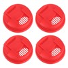 uxcell Soda Can Lids, 4pcs - Plastic Can Covers, Can