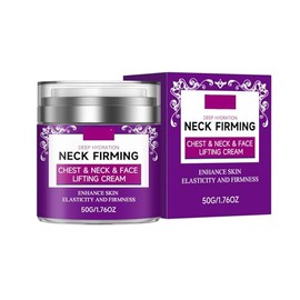 Crema Reafirmante para Cuello  Hidratante con cido Hialurnico y Colgeno, Crema Lifting para Cuello, Escote y Rostro, Ayuda a Mejorar la Piel Flcida y 