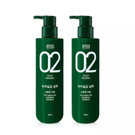 Green Tea Sensation 녹차실감 샴푸 지성용 500g (산뜻한타입) 1+1 Green Tea Shampoo for Oily Hair 500g (Refreshing Type) 1+1