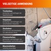 WERKFIT Professional Plastering Trowel Made of Stainless Steel 100 mm