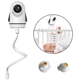 Baby Monitor Holder for HelloBaby HB65/HB6339/HB66/HB6550/HB248/HB6550 Pro/HB6558/HB40, Flexible Baby Camera Holder for Baby Monitor, Baby Camera Stand Compatible with Most Baby Monitors