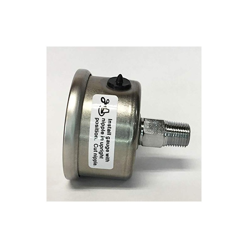 Marshall Instruments LB00015 Liquid Filled Fuel Pressure Gauge