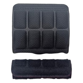 Helmet Chin Pads Soft Foam Sponge Pad Strap Padding Replacement Lining Cushion Mat Liner Universal Fit for Cycling Bike Bicycle Outdoors Riding (Black 1PC)