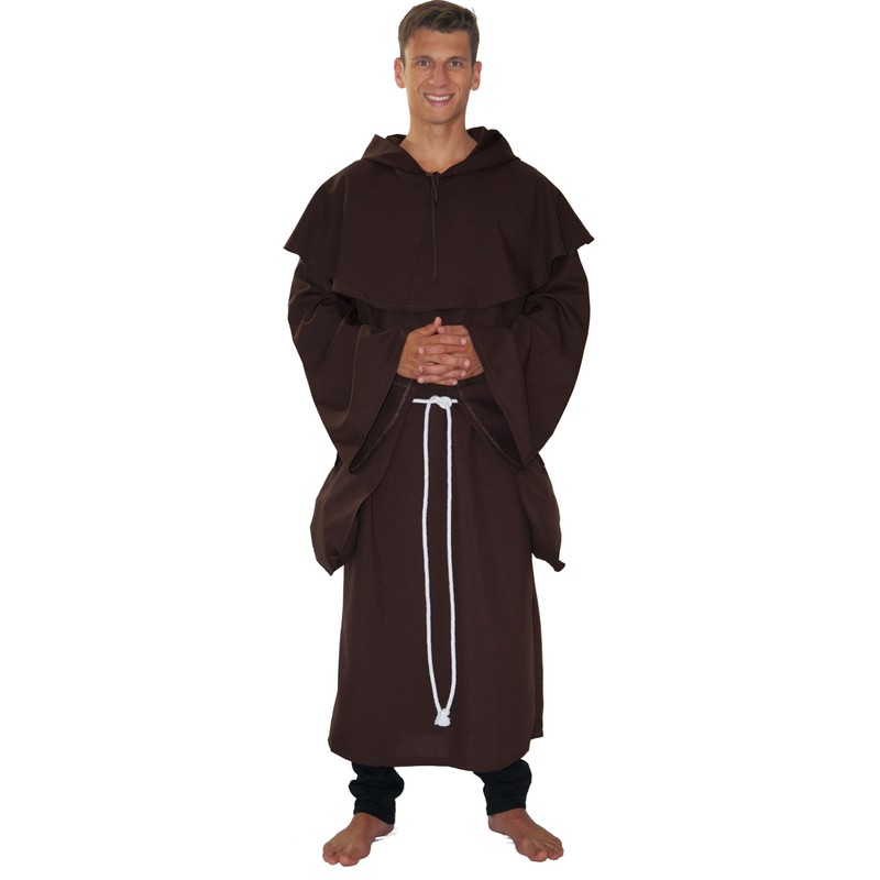 Maylynn 14109 – Medieval Monk Costume, Men's Monk's Robe, 3-Piece
