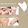 Juego de 2 Piezas Herramientas Faciales - Gua Sha de