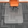 WASJOYE 36" x 55" Office Chair Mat for Carpet, Transparent