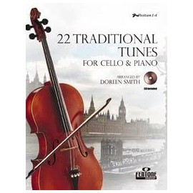 22 Traditional Tunes: For Cello and Piano