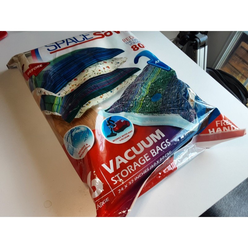 Spacesaver Space Saver Vacuum Storage Bags Large 6 Pack with